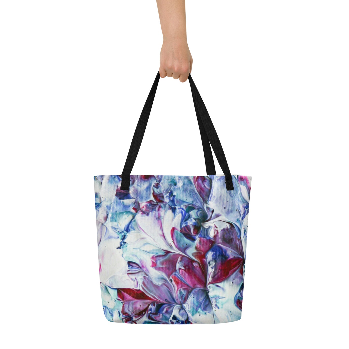 Lily Pads - All-Over Print Large Tote Bag