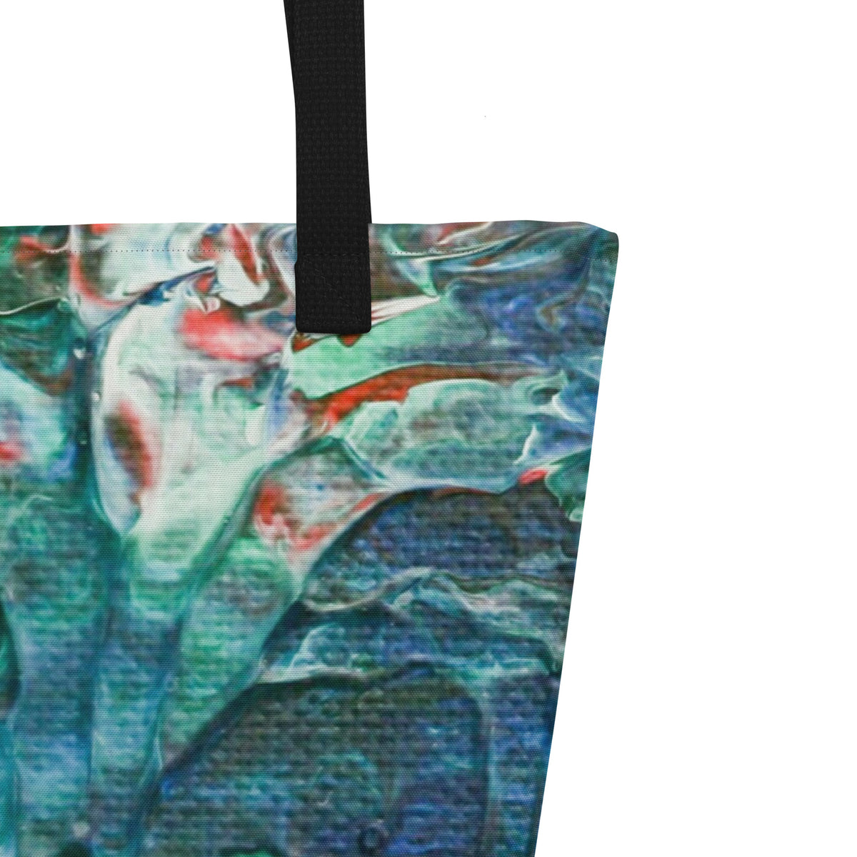 Water - All-Over Print Large Tote Bag
