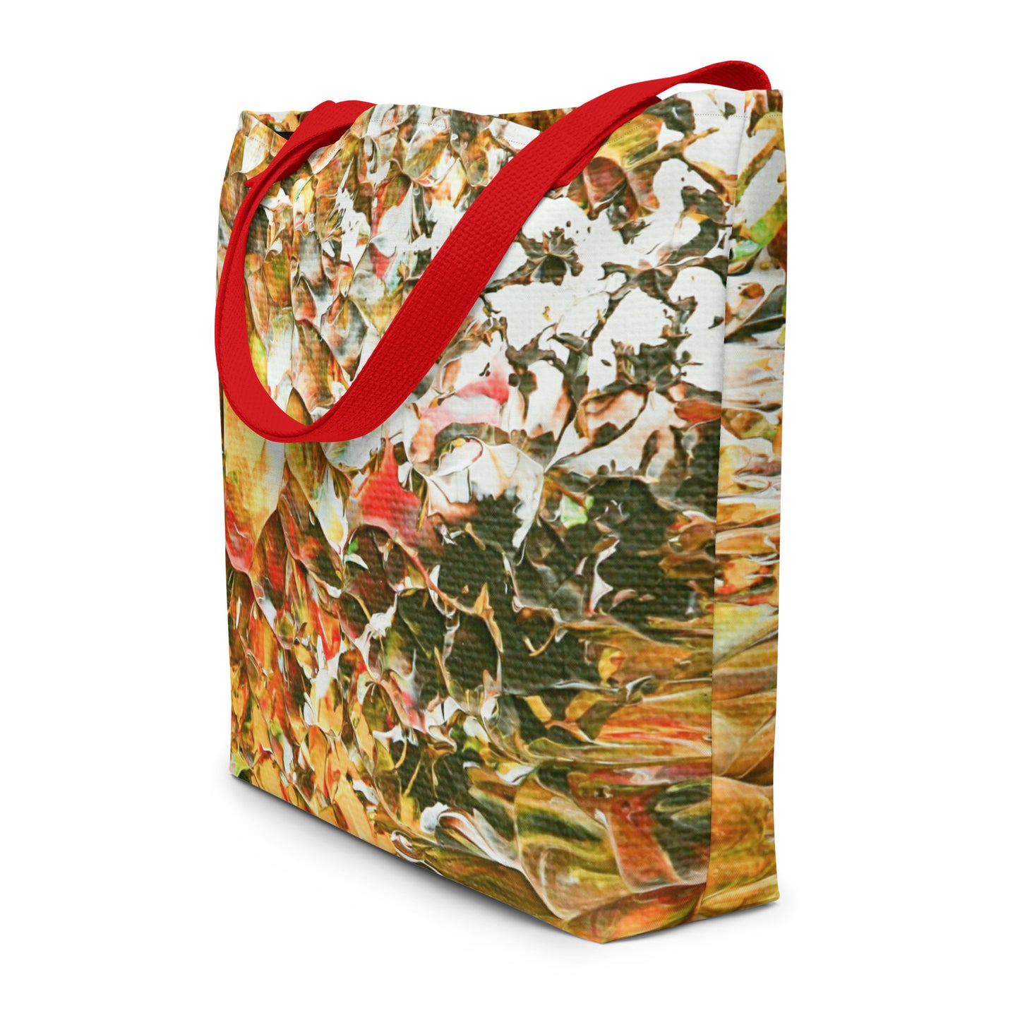 Earth - All-Over Print Large Tote Bag