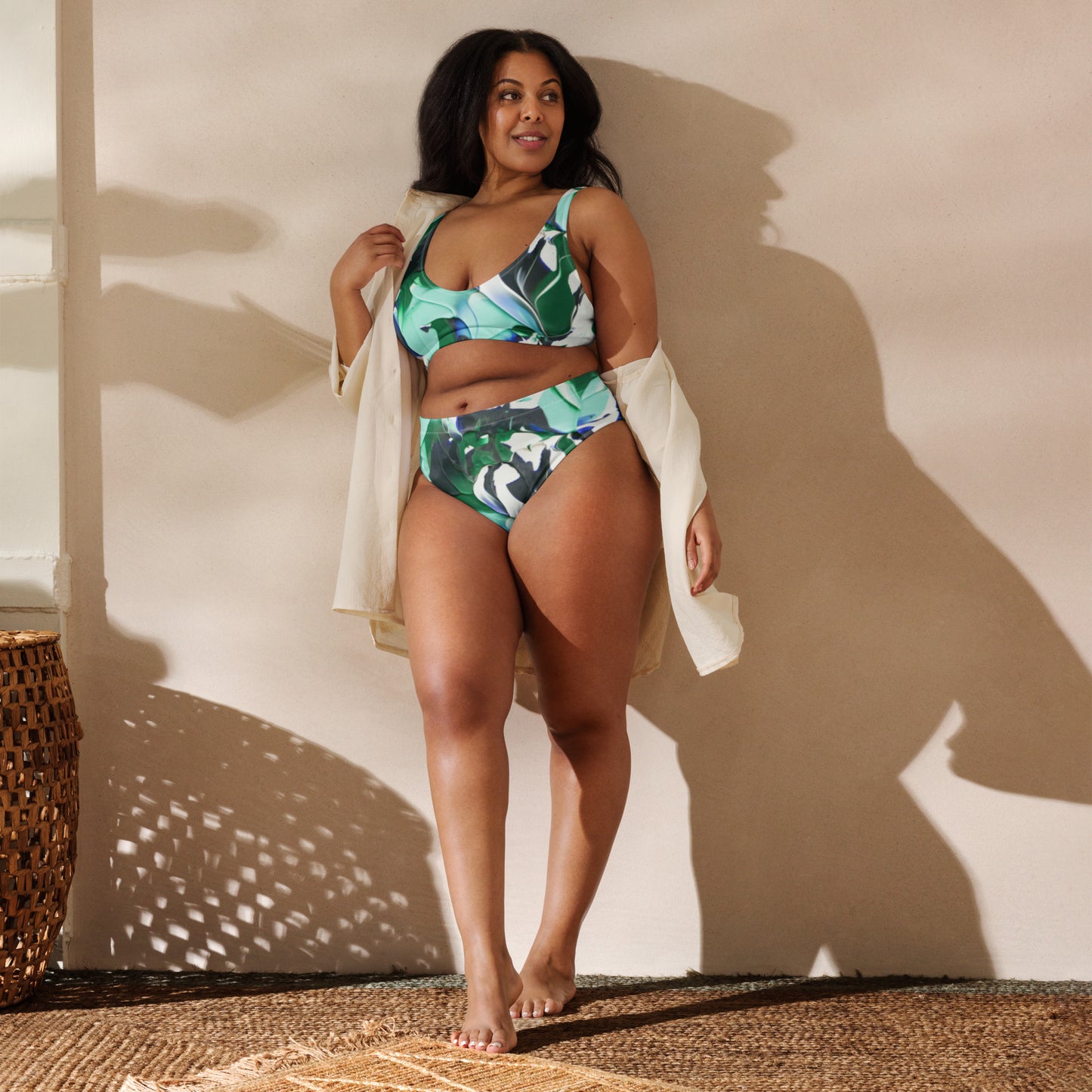 The Kiss - Recycled high-waisted bikini