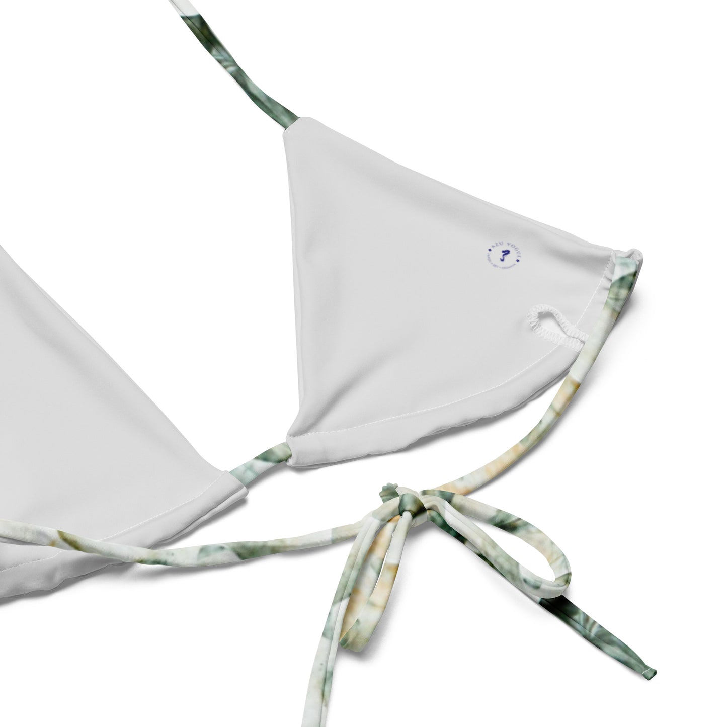 Air - All-over print recycled string bikini
