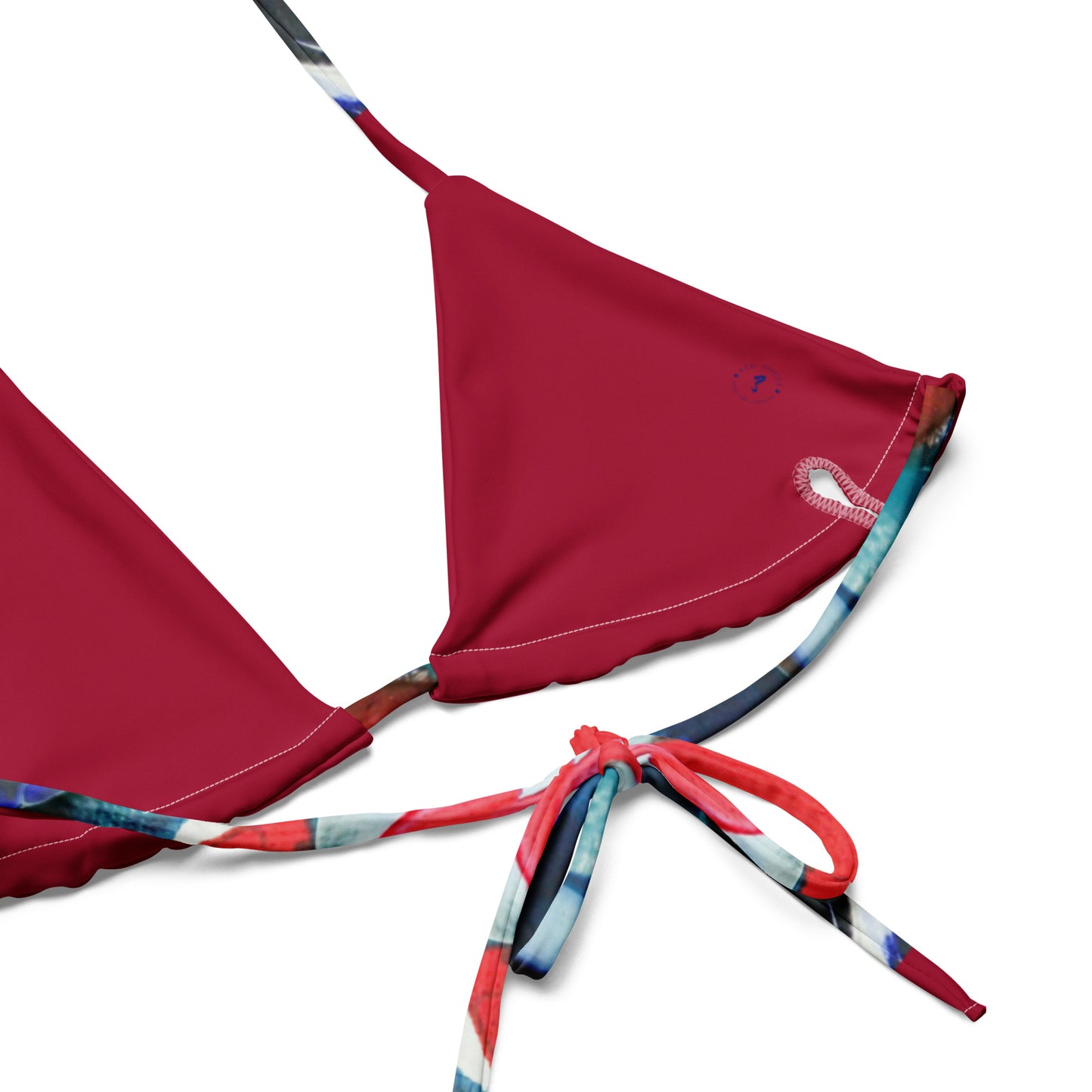 Desire - All-over print recycled string bikini