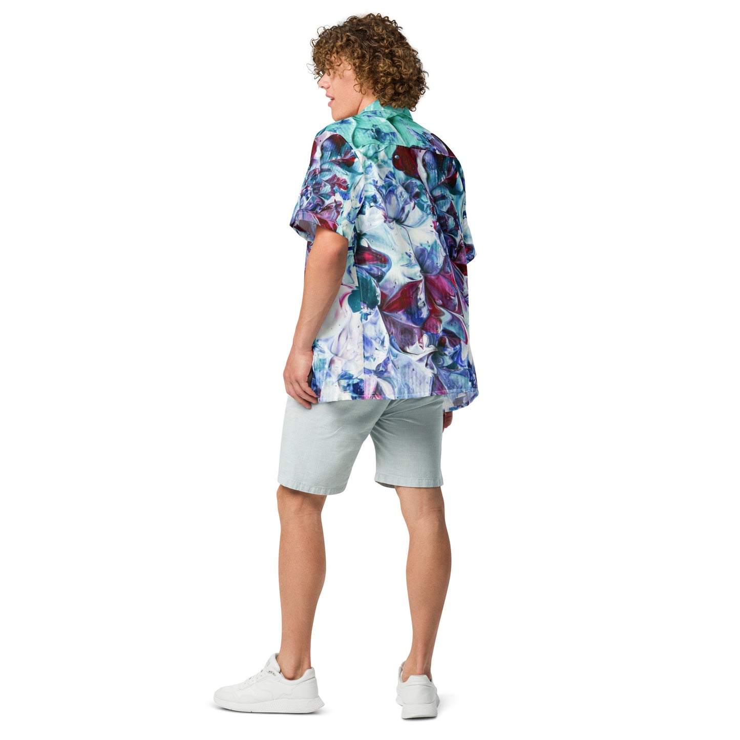 Lily Pads - Unisex button shirt