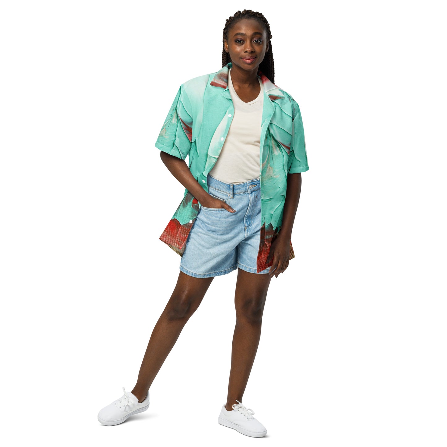 Tiffany - Unisex button shirt