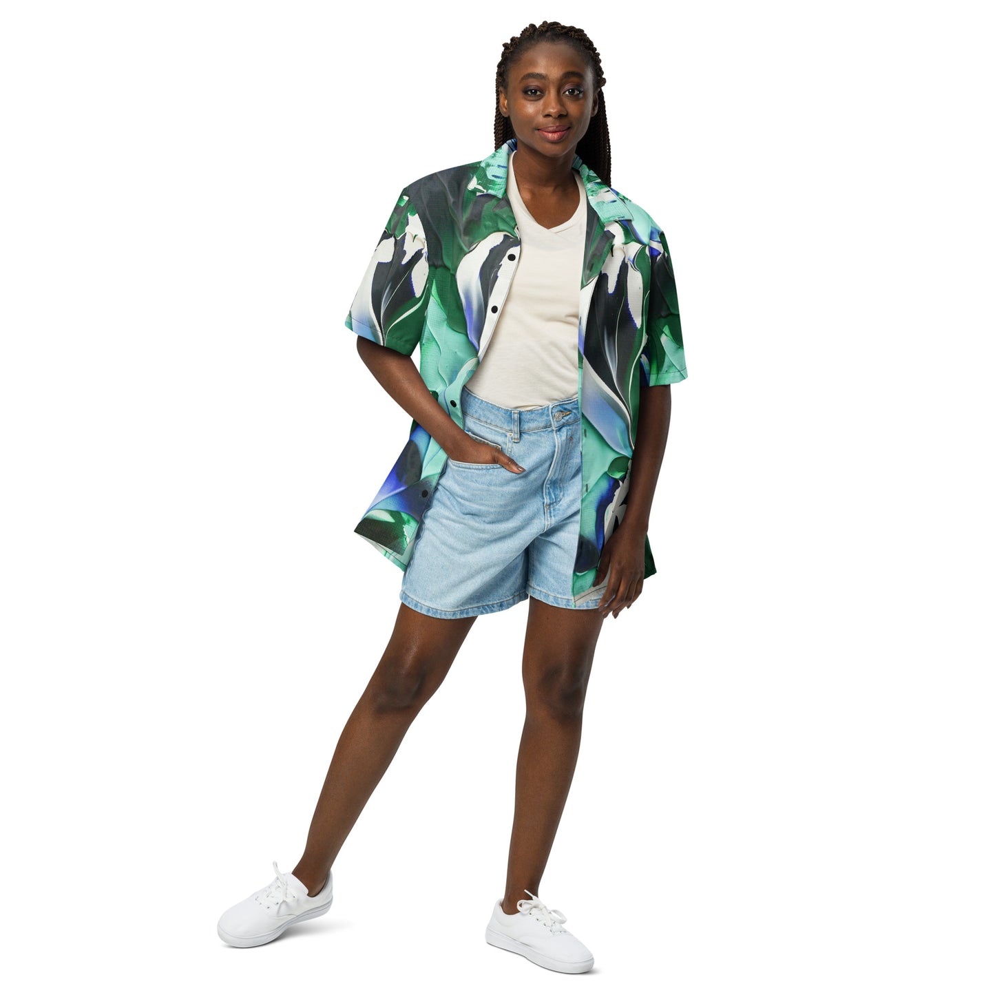 The Kiss - Unisex button shirt