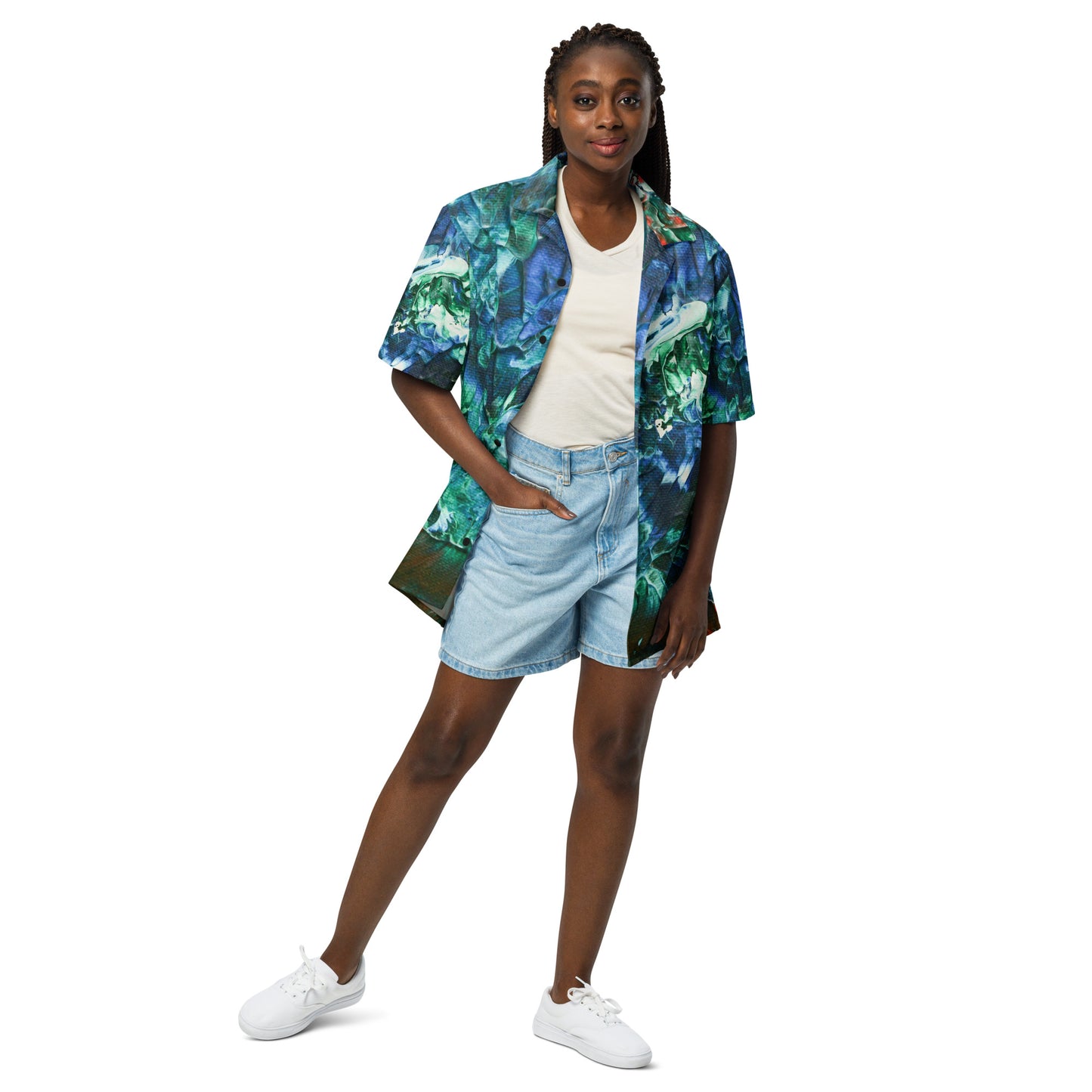 Water - Unisex button shirt
