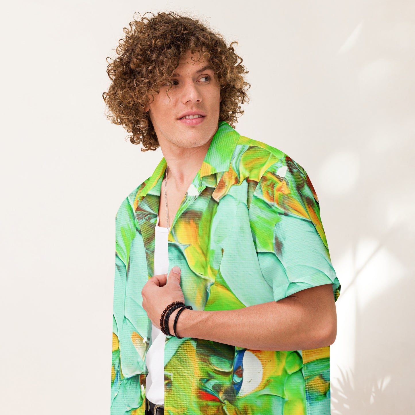 Honeycomb - Unisex button shirt