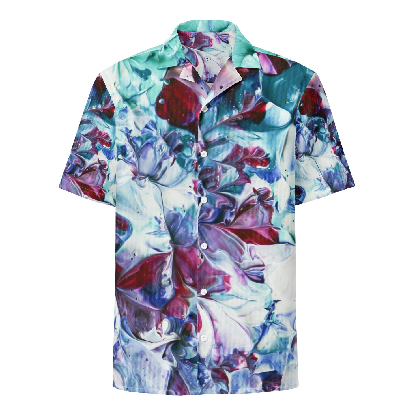 Lily Pads - Unisex button shirt