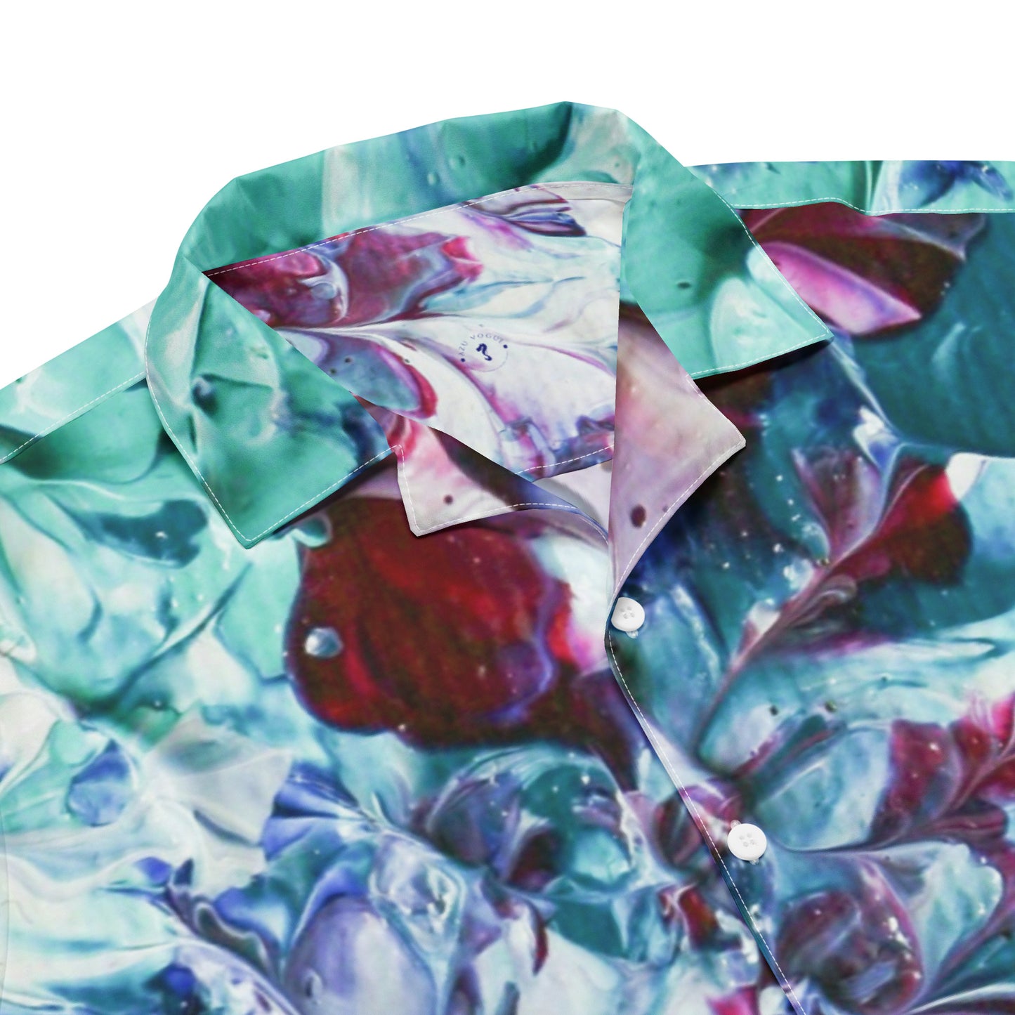 Lily Pads - Unisex button shirt