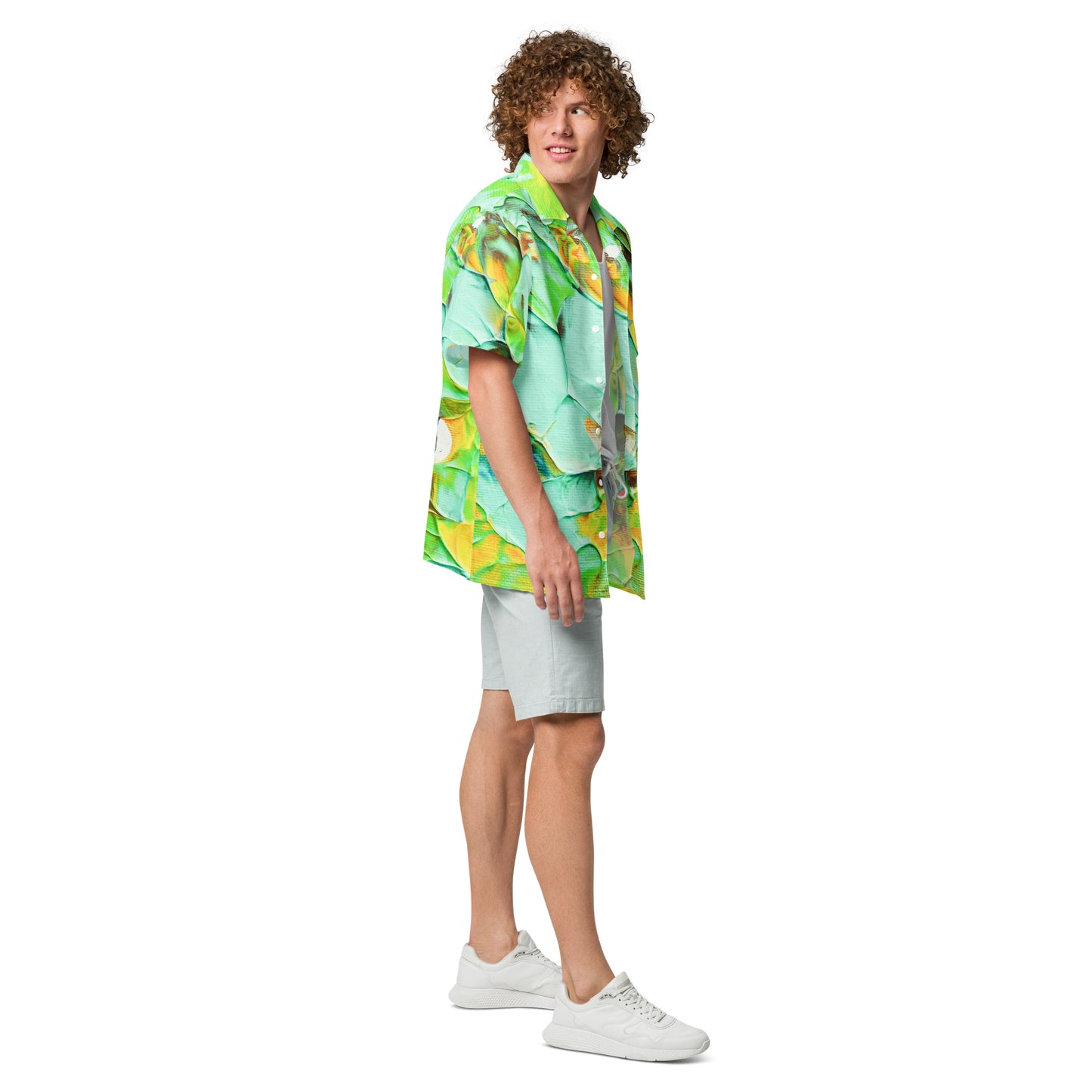 Honeycomb - Unisex button shirt