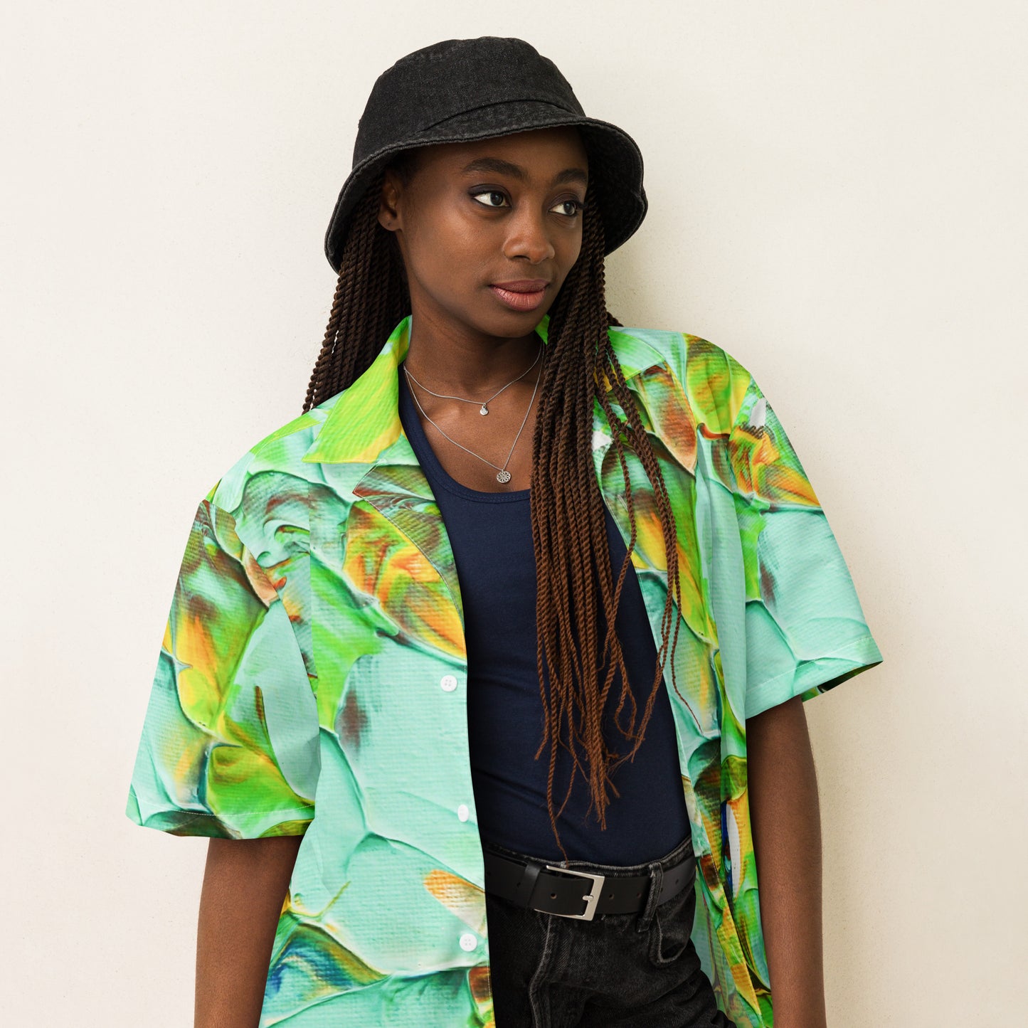 Honeycomb - Unisex button shirt