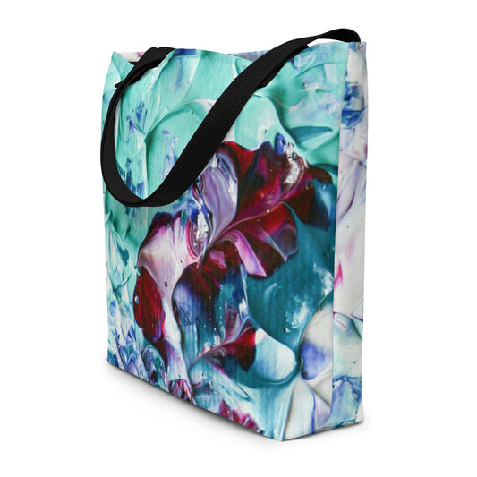 Lily Pads - All-Over Print Large Tote Bag