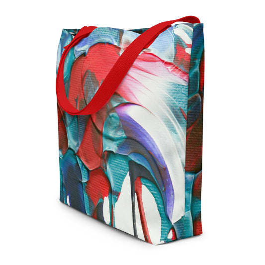 Desire - All-Over Print Large Tote Bag