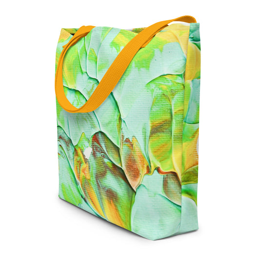 Honeycomb - All-Over Print Large Tote Bag