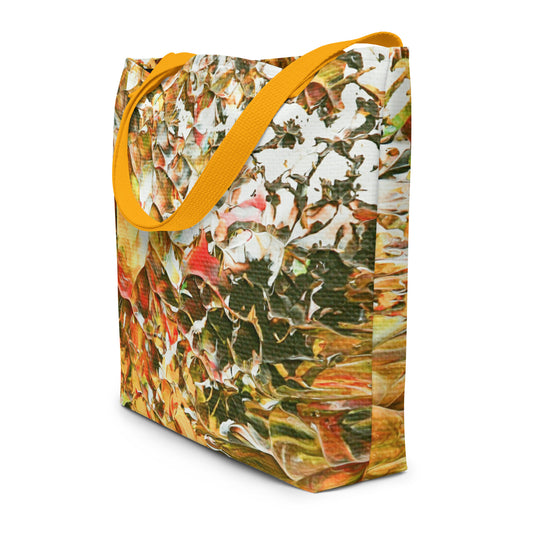 Earth - All-Over Print Large Tote Bag