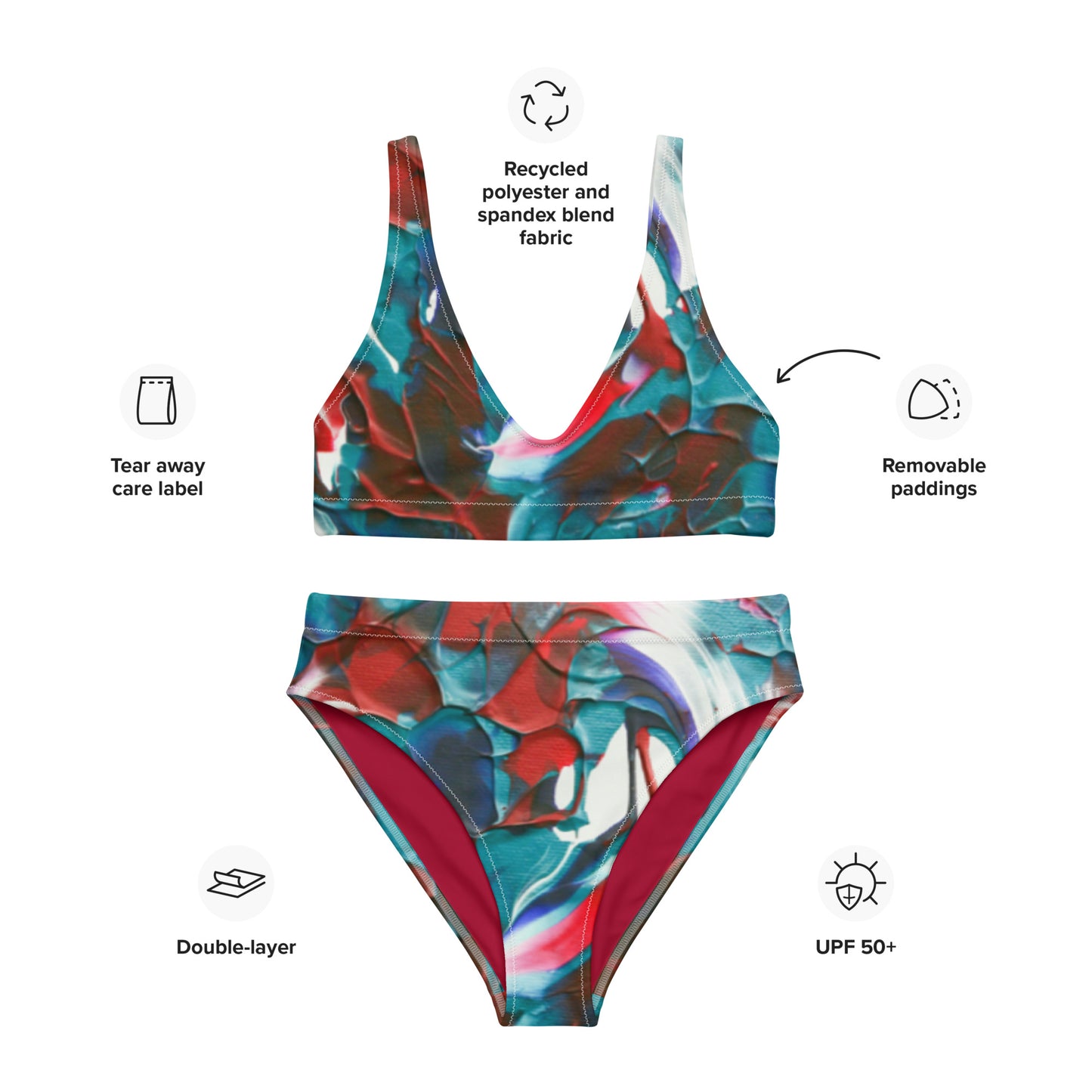 Desire - Recycled high-waisted bikini